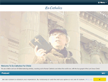 Tablet Screenshot of excatholicsforchrist.com